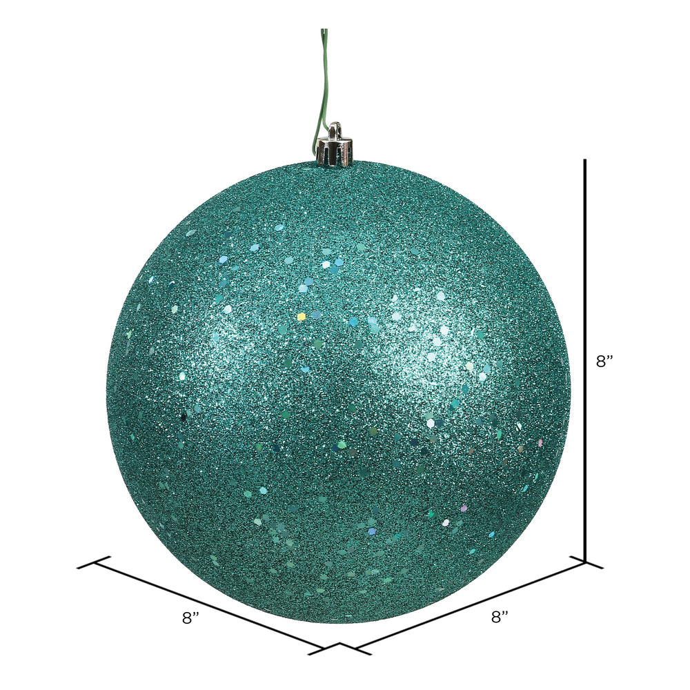 Vickerman 8" Oat Sequin Ball Ornament