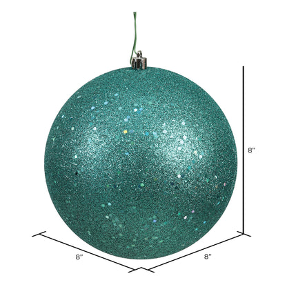 Vickerman 8" Oat Sequin Ball Ornament