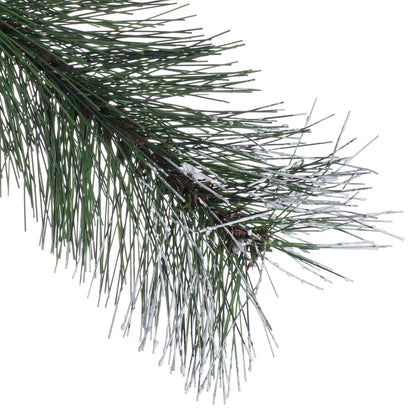 Vickerman 9' Snow Tipped Pine and Berry Artificial Christmas Garland Unlit