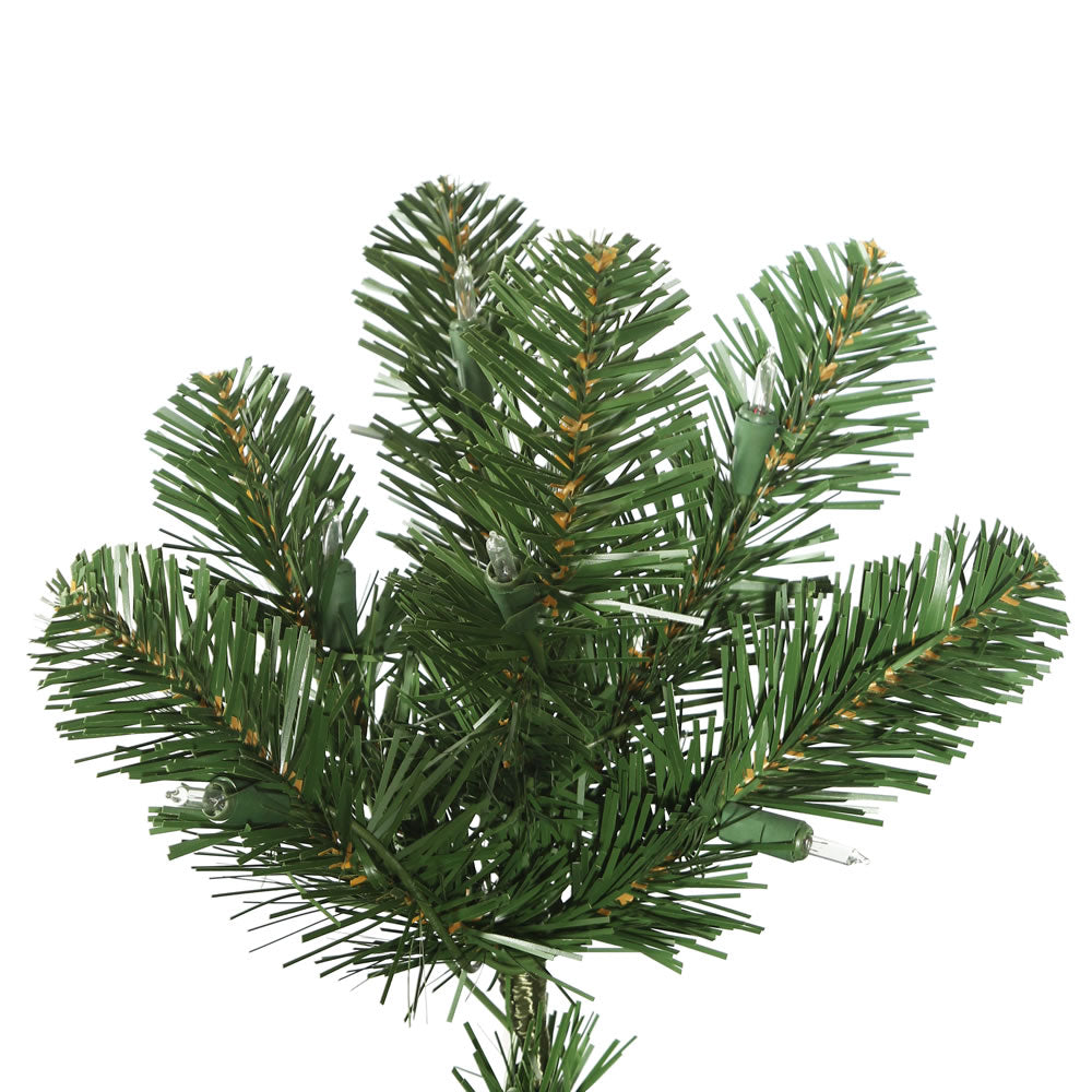 Vickerman 9.5' Oregon Fir Slim Artificial Christmas Tree Unlit