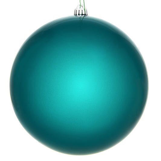 Vickerman 12" Dark Teal Candy Ball Ornament