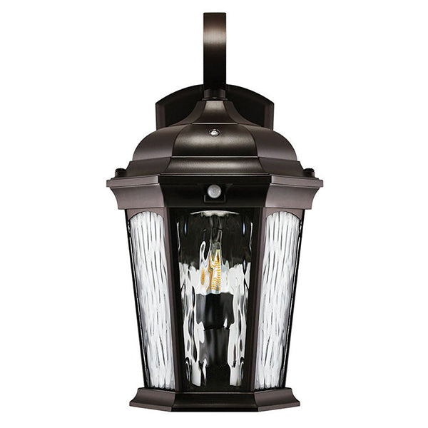 Euri Lighting EFL-230W-MD Flame Wall Lantern - w/ Motion Sensor and Dusk to Dawn Sensor