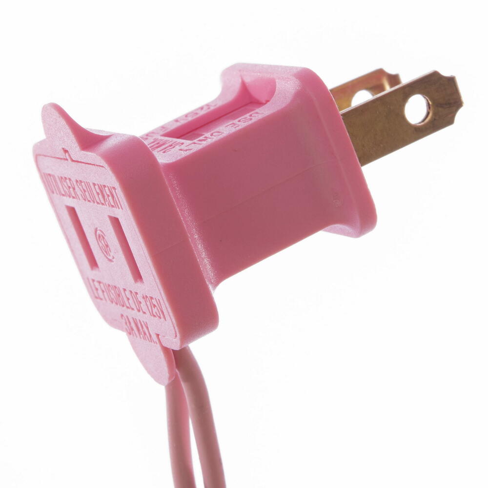 Vickerman 3' Pink Fir Artificial Christmas Tree Pink  Dura-lit LED Lights