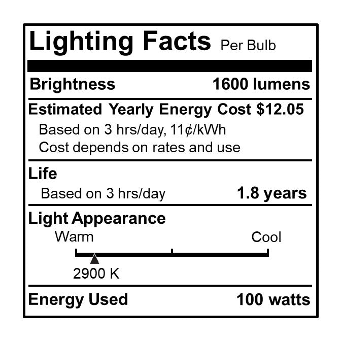 BULBRITE HALOGEN T4 MINI-CANDELABRA SCREW (E11) 100W DIMMABLE LIGHT BULB 2900K/SOFT WHITE 5PK (610101)