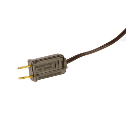 Vickerman 6' Switched Pinch Clip C7 Socket XTW 20 Guage Brown Wire 2 pack