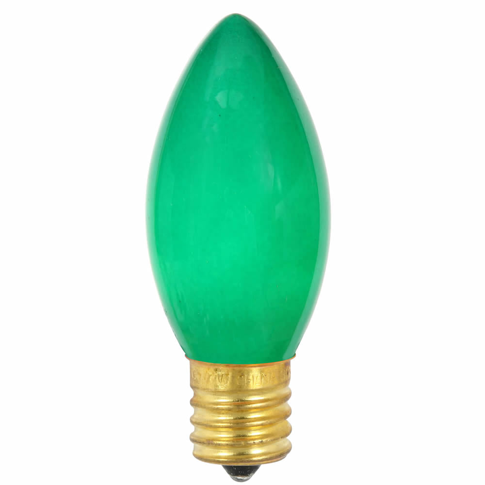 Vickerman C9 Ceramic Green Replacement Bulb 7 Watt 130 Volt UL box of 25