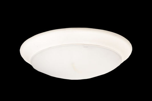 Westgate 12In Die-Cast Disk 30W 1800 Lumens 120V CRI80 30/40/50K Es Dim, Incl. Recess ACcessories, Residential Lighting, 30W, 1800 Lumens, 3000K/4000K/5000K, White Finish, TRIAC Dimming