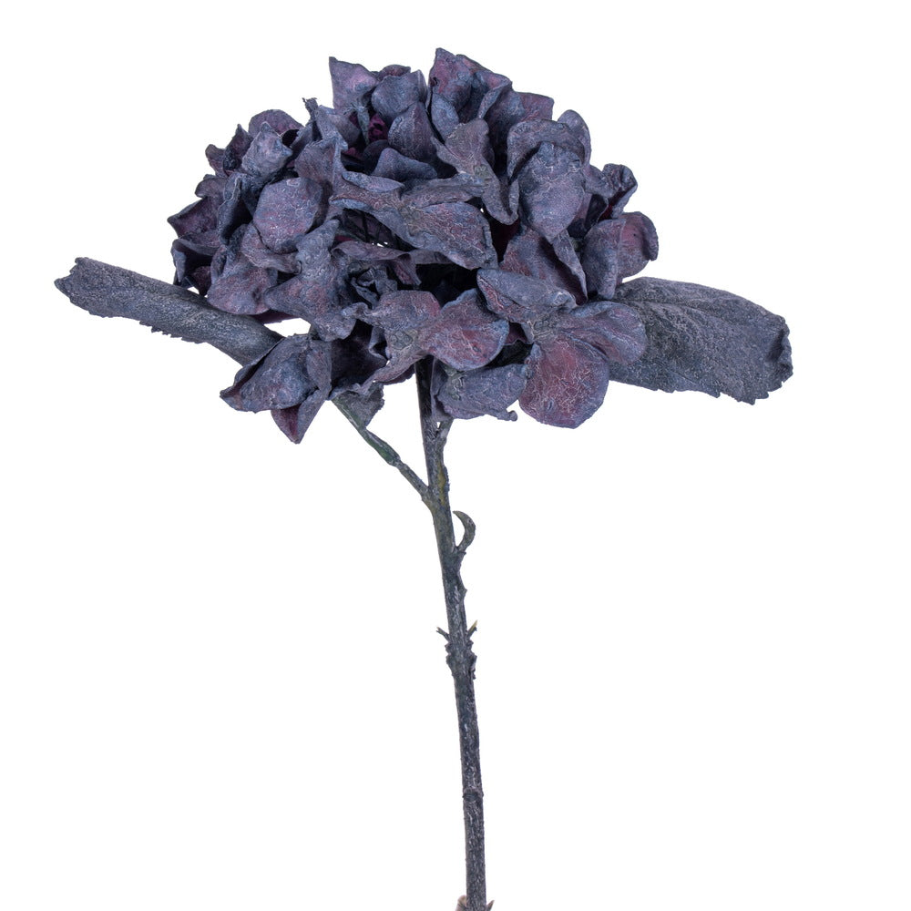 Vickerman 13" Gray Blue Artificial Dried Hydrangea Spray 6 per bag.