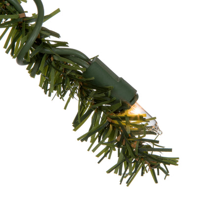 Vickerman 6' Natural Alpine Artificial Christmas Tree Clear Incandescent Lights