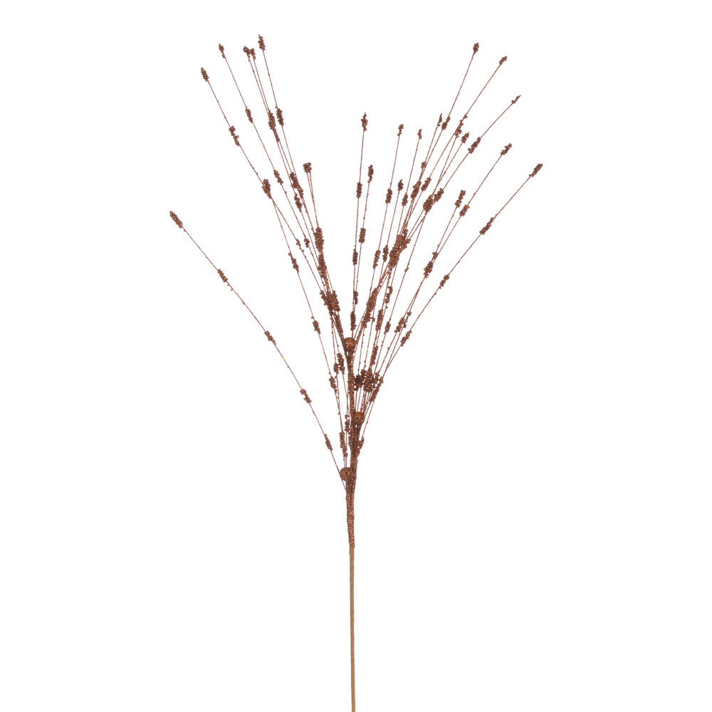 Vickerman 36" Copper Berry Glitter Spray 6 per bag.