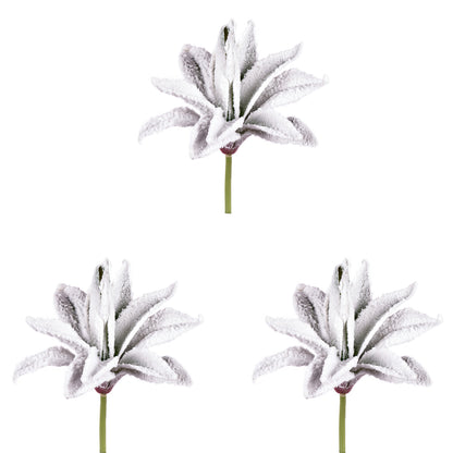Vickerman 6-8" Artificial Frosted Succulents Pack of 3