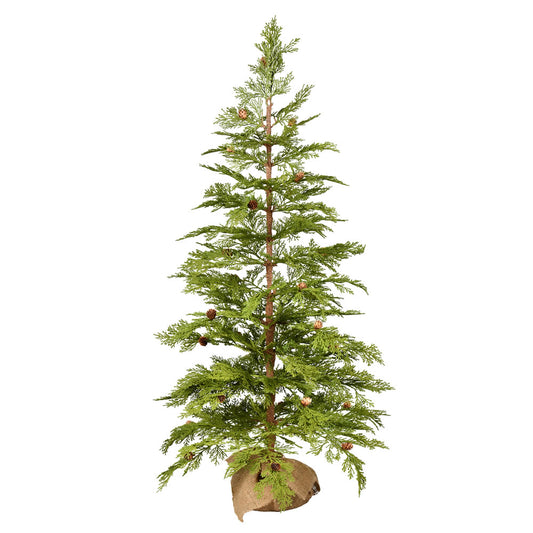 Vickerman 48" Cedar Pine Artificial Christmas Tree Unlit