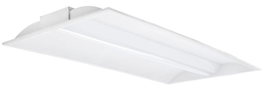 Westgate LED Direct-Indirect (Metal Housing+PC Lens) Troffers, AC 100~277V, Commercial Indoor Lighting, 50W, 6850 Lumens, 5000K, White Finish, 0~10V Dimmable