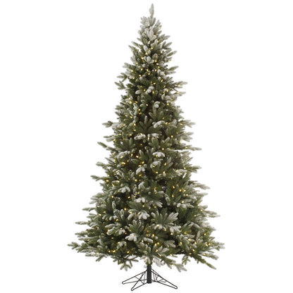 Vickerman 6.5' Frosted Balsam Fir Artificial Christmas Tree Clear Dura-Lit® Lights