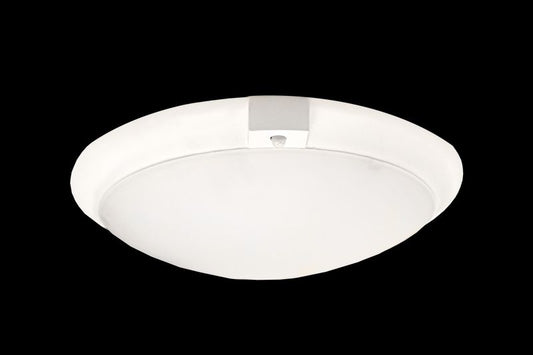 Westgate 12In PIR Die-Cast Disk 30W 1800 Lumens 120V CRI80 30/40/50K Es Dim, Incl. Recess ACcessories, Residential Lighting, 30W, 1800 Lumens, 3000K/4000K/5000K, White Finish, TRIAC Dimming
