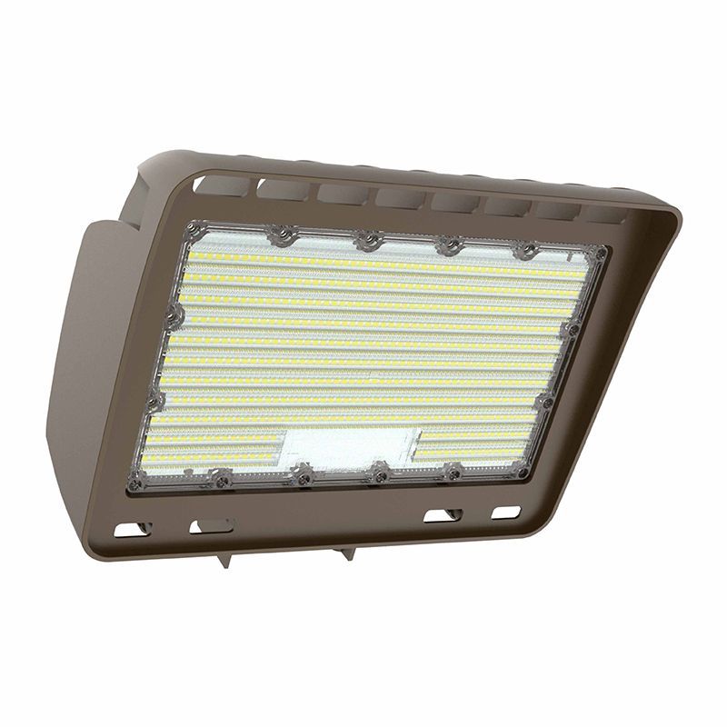 Westgate LED Architectural Flood Lights LF4 Series 120V-277V, Outdoor Lighting, 50W/80W/100W/150W, 125 Lumens/W, 30K/40K/50K/57K, Bronze 0~10V Dimmable