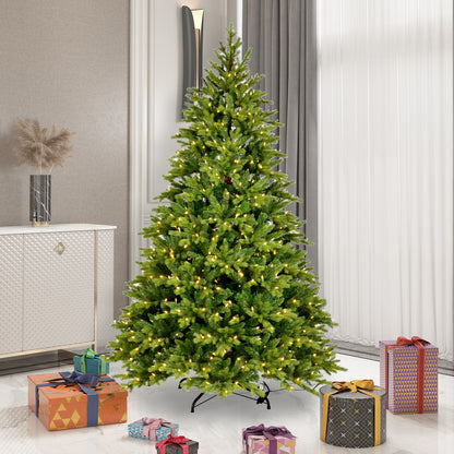 Vickerman 6.5' x 46" Porthill Pine Artificial Christmas Tree Warm White Dura-lit LED Lights