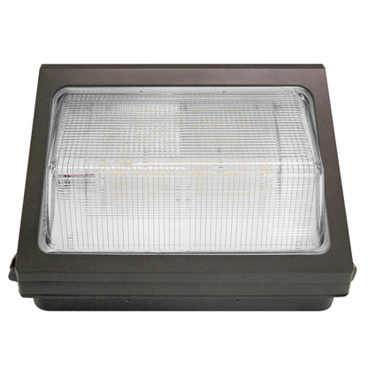 ASD Lighting LED Traditional Wallpack 80/100/120W 120-277V 0-10V Dimmable 150Lm/W 3000/4000/5000K with Photocell Bronze UL DLC Premiu