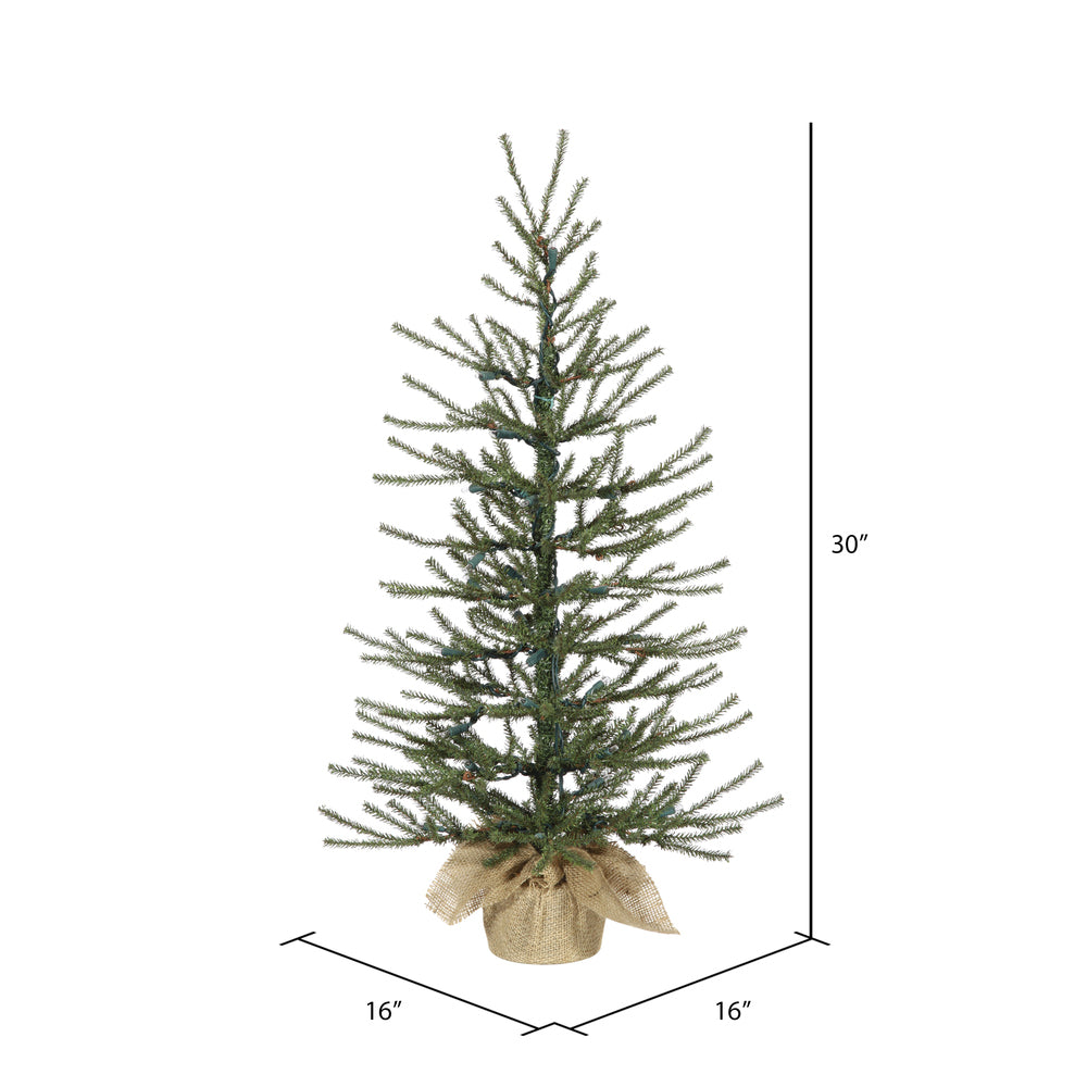 Vickerman 30" Angel Pine Artificial Christmas Tree Unlit