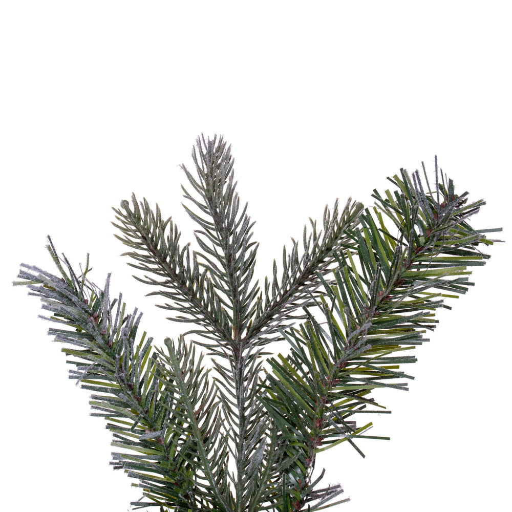 Vickerman 36" Frosted Douglas Fir Artificial UnLit Teardrop.