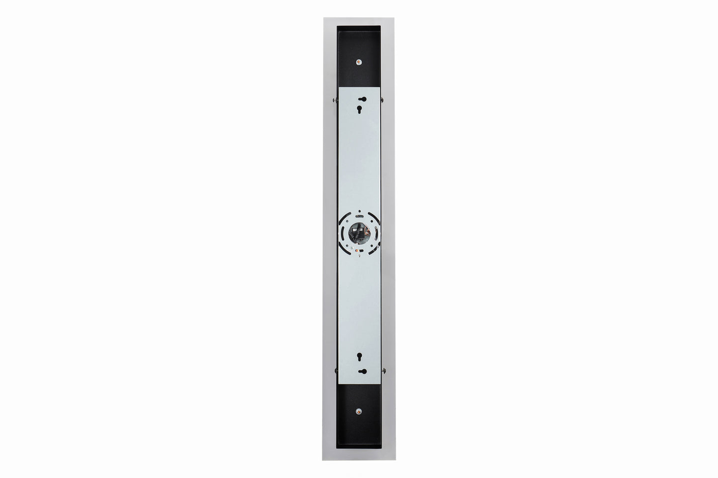 ASD Lighting LED Outdoor Wall Sconce wide acrylic 24" 18W 120-277V RGBW SMART CCT Selectable 2700-6500K-RGB Dimmable Black ETL