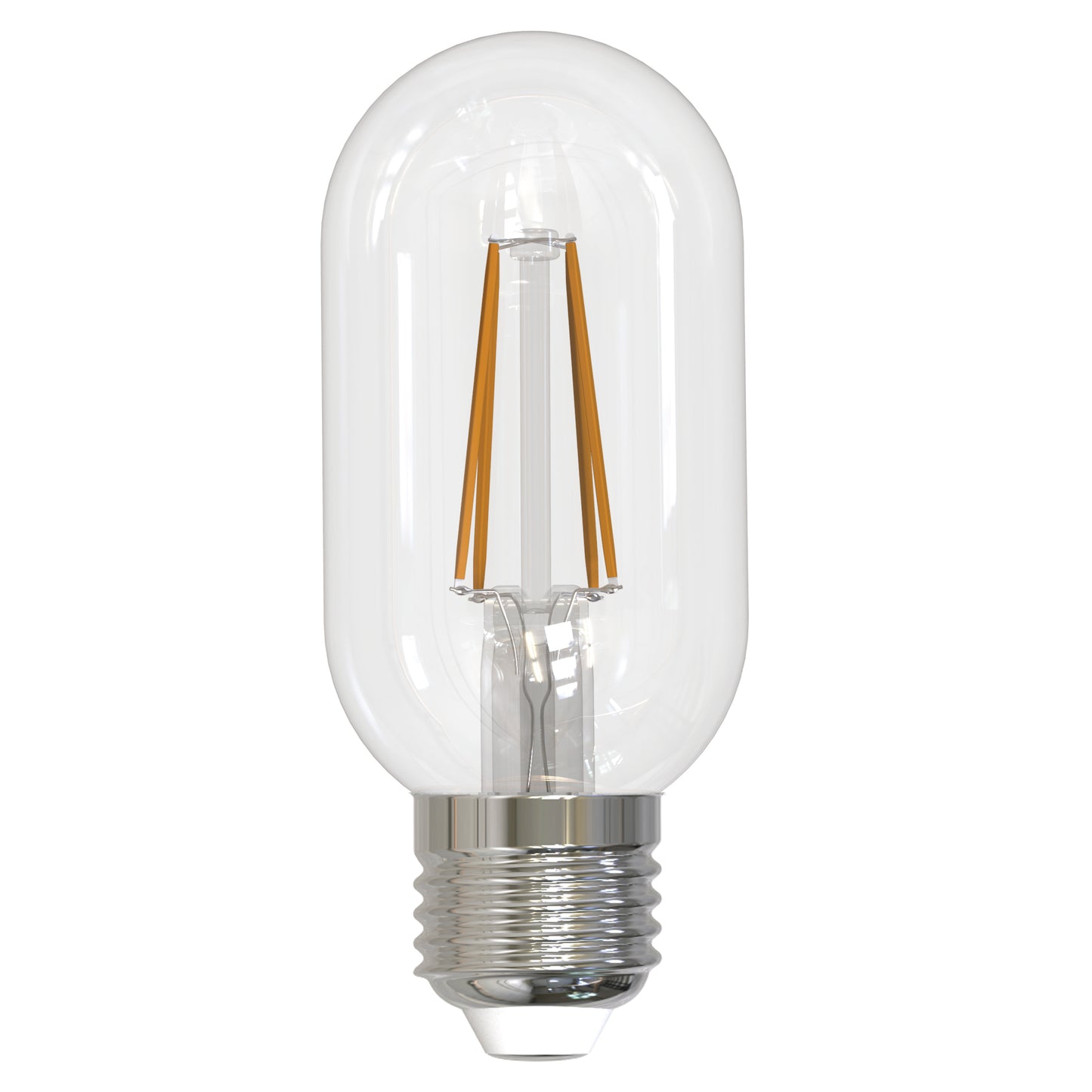 Bulbrite 5 Watt Dimmable Clear Filament T14 Medium (E26) LED Bulb - 450 Lumens, 3000K, and 90 CRI