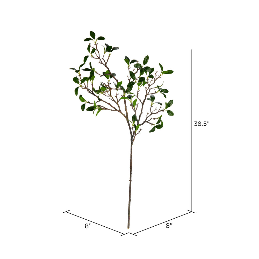 Vickerman 38.5" Artificial Green Bonsai Branch Pack of 2