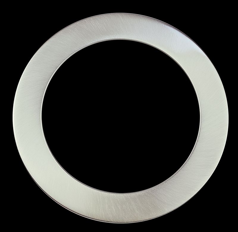 Westgate 10" Round Trim For FML-R10 Series -Brushed Nickel, Residential Lighting, Brushed Nickel Finish