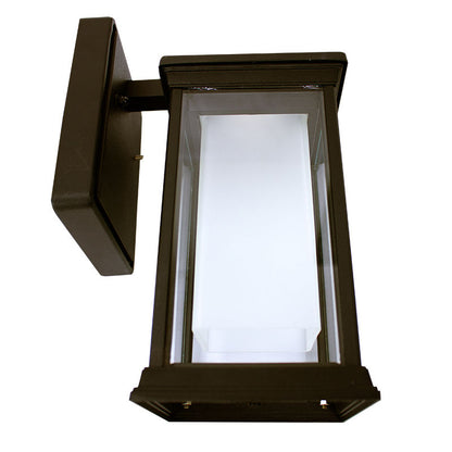 Westgate 14In N1 LED Outdoor Lantern Wall Sconce 20W 30/40/50K Frosted Lens Orb Photocell , Outdoor Lighting, 20W, 850 Lumens, 30K/40K/50K, Orb Finish