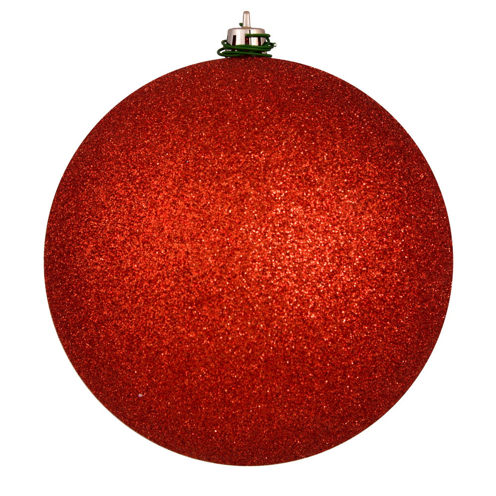 Vickerman 3" Bittersweet Glitter Ball Ornament 12 per Bag