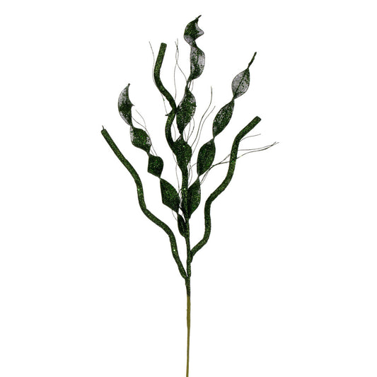 Vickerman 34" Juniper Multi Spiral Glitter Spray 4 per bag.