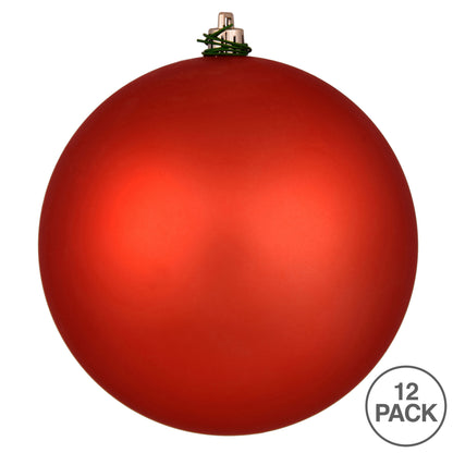 Vickerman 2.75" Bittersweet Matte Ball Ornament 12 per Bag