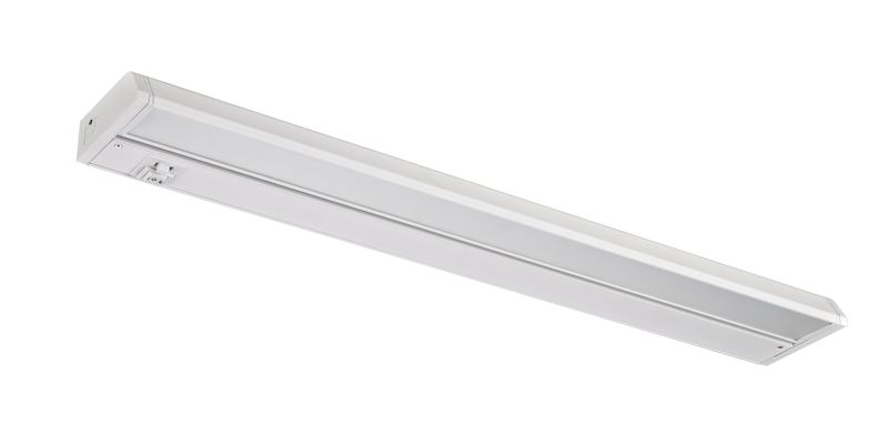 Westgate 24" 12W 650 Lumens LED UC Adjustable  Wht,  2700K, 3000K & 4000K, Undercabinet Lighting, 12W, 650 Lumens, 2700K/3000K/4000K, White Finish, Dimmable