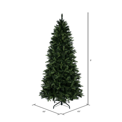 Vickerman 9' x 49" Southern Mixed Spruce Artificial Christmas Tree Unlit