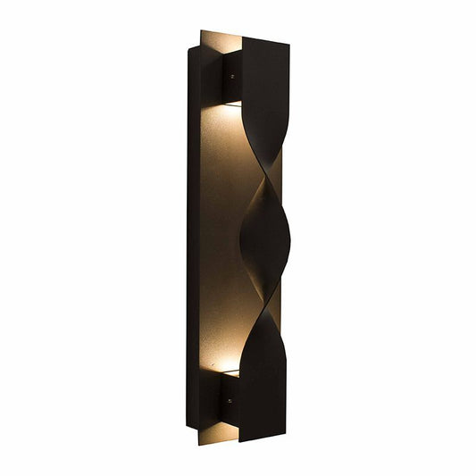 Westgate LED Wall Sconce Light, Outdoor Lighting, 20W(5Wx4), 1800 Lumens, 4000K, Dark Bronze Finish