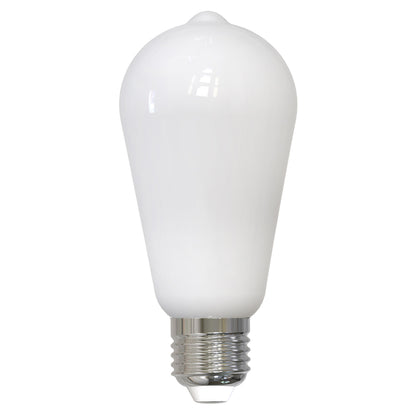 Bulbrite 776405 9W LED ST18 3000K - 1800K FILAMENT MILKY WARM DIM