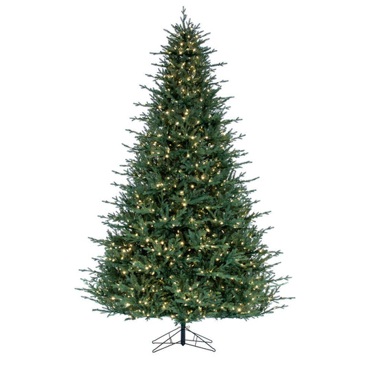 Vickerman 9.5' Itasca Fraser Artificial Christmas Tree with Warm White LED Dura-lit Lights