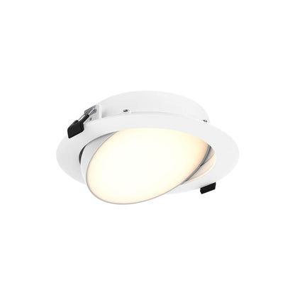 Dals Lighting Fusion 4"/6" Slim LED Gimbal Downlight - 5CCT Selectable - 120V/120|277|347V