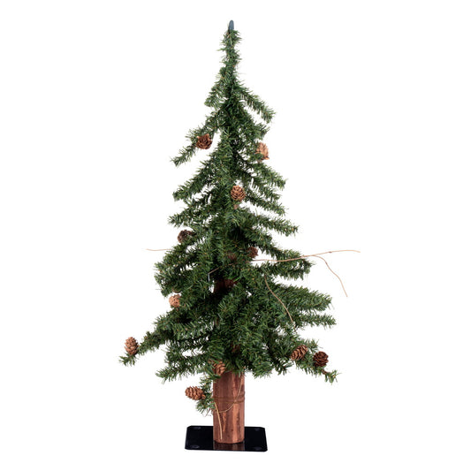 Vickerman 2' Alpine Artificial Christmas Tree Unlit