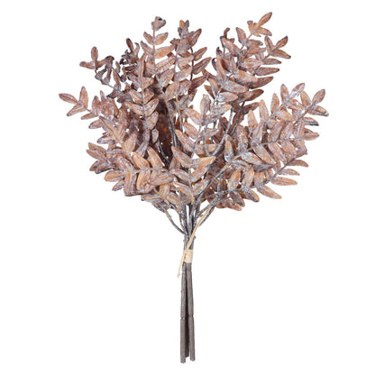 Vickerman 18" Lt Brown Artificial Acacia Bundle 2 per bag.
