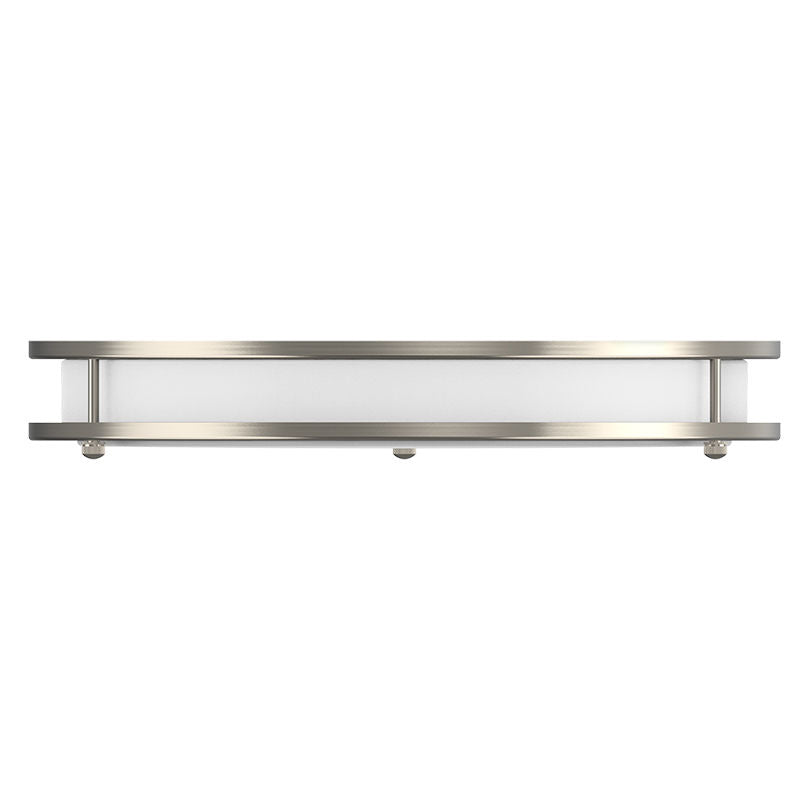 Westgate 12In Slim Double-Ring Flush Mount 20W 5Cct Dim, Residential Lighting, 20W, 1500 Lumens,  27K/30K/35K/40K/50K, White Finish, TRIAC Dimming