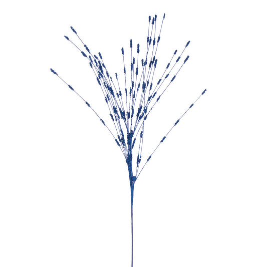 Vickerman 36" Blue Berry Glitter Spray 6 per bag.