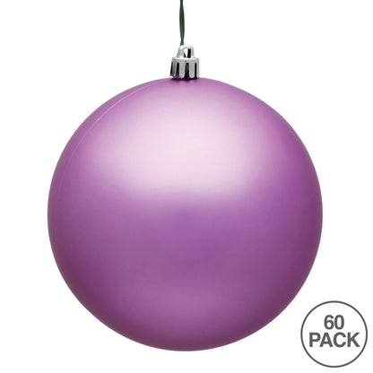 Vickerman 2.4" Orchid Matte Ball Ornament 60 per Box