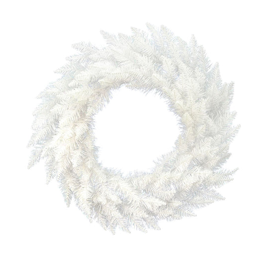 Vickerman 36" Sparkle White Spruce Artificial Christmas Wreath Unlit