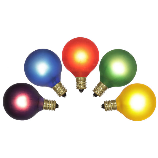 Vickerman Multi-Colored G40 Twinkle Replacement Bulb 5 per Box