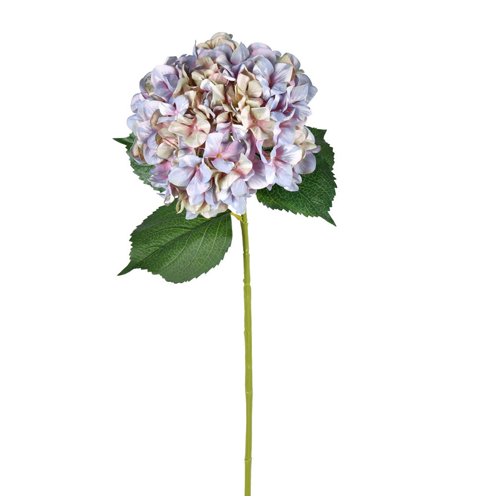 Vickerman 33'' Artificial Lavender Hydrangea Spray. Includes 2 sprays per pack.