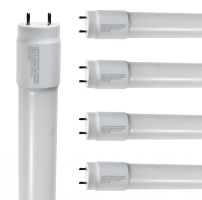 Damar- 70-Inch T8 LED Tube Light Bulb Safety Shielded Type B Single End Ballast Bypass 30W 3600 Lumen 4000K Cool White G13 Bi-Pin Base 120-277V UL Listed Pack of 5- Fluorescent Replacement