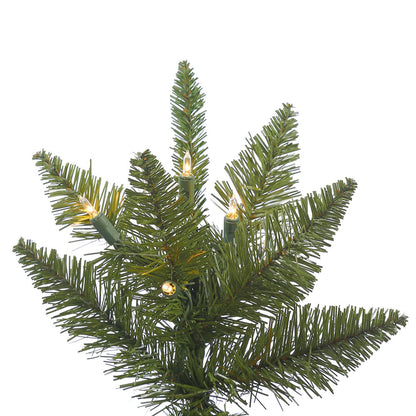 Vickerman 5.5' Durango Spruce Slim Artificial Christmas Tree Clear Dura-Lit® Lights