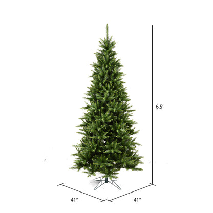 Vickerman 6.5' Camdon Fir Slim Artificial Christmas Tree Unlit