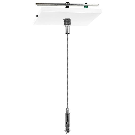 Westgate  Adj. 12Ft 1/16In Single Square Suspension Canopy Set With Keyhole End Connector, Non-Power Side, Commercial Indoor Lighting